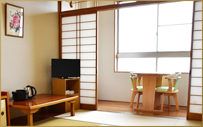旅館の部屋